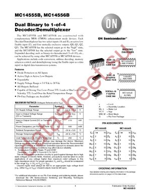 MC14556BCPG datasheet  